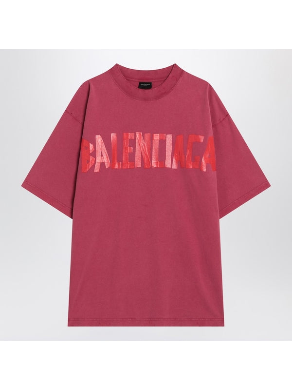 Tape Type Medium-fit Short-sleeve T-shirt