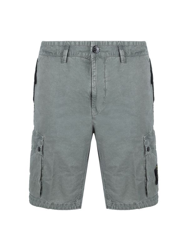 Wappen Patch Cotton Shorts