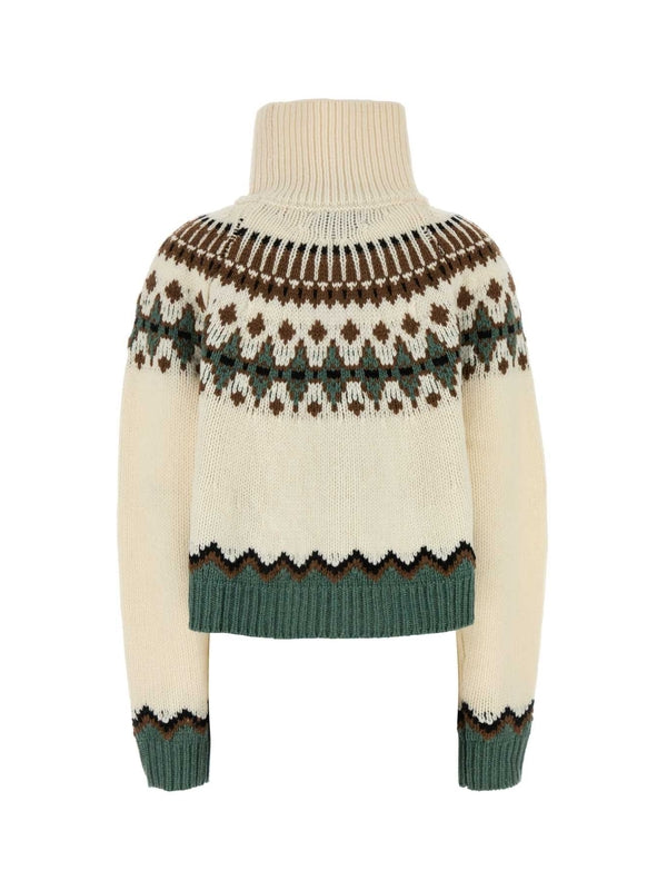 High Neck Wool
  Knit