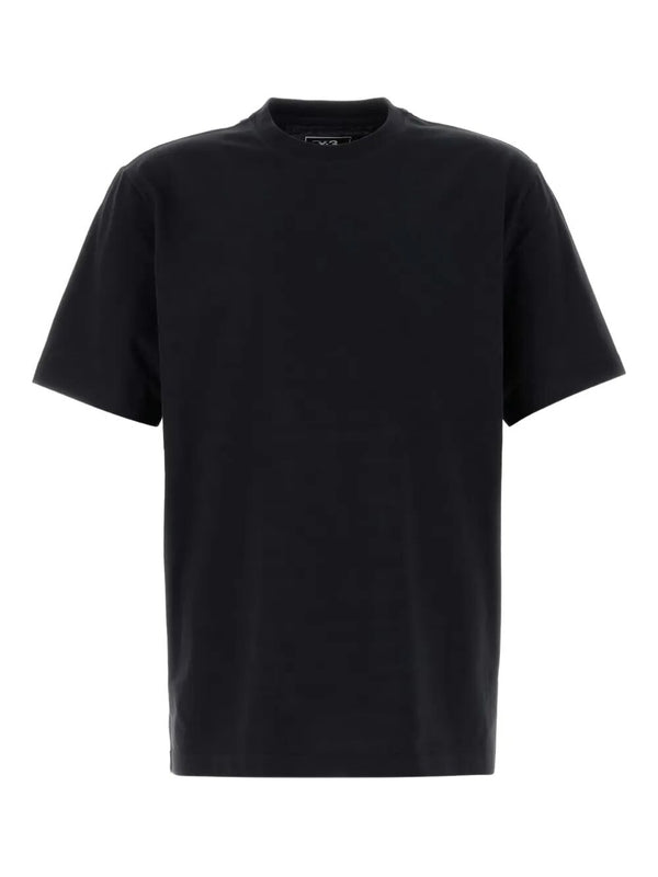 Y3 Black Short Sleeve T-Shirt