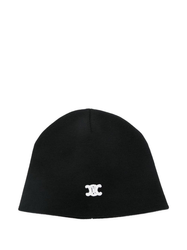 Celine Black Beanie