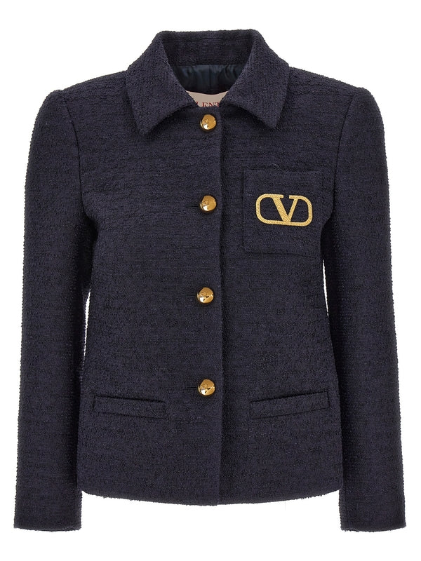 V Logo
  Decoration Tweed Jacket