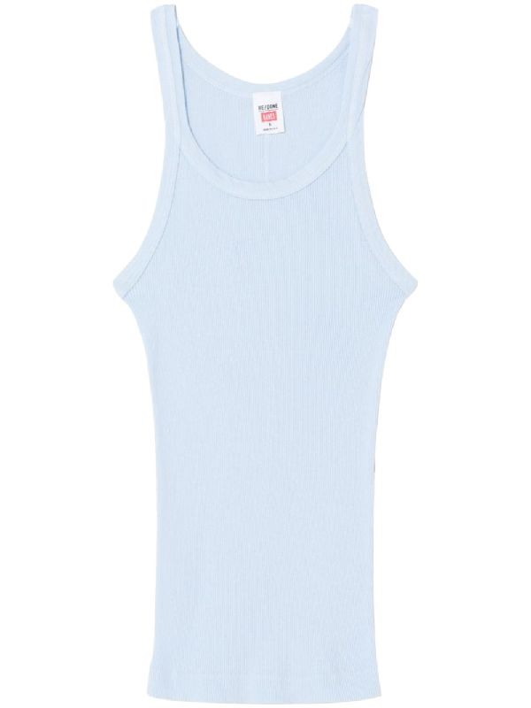 Sleeveless Rib Knit