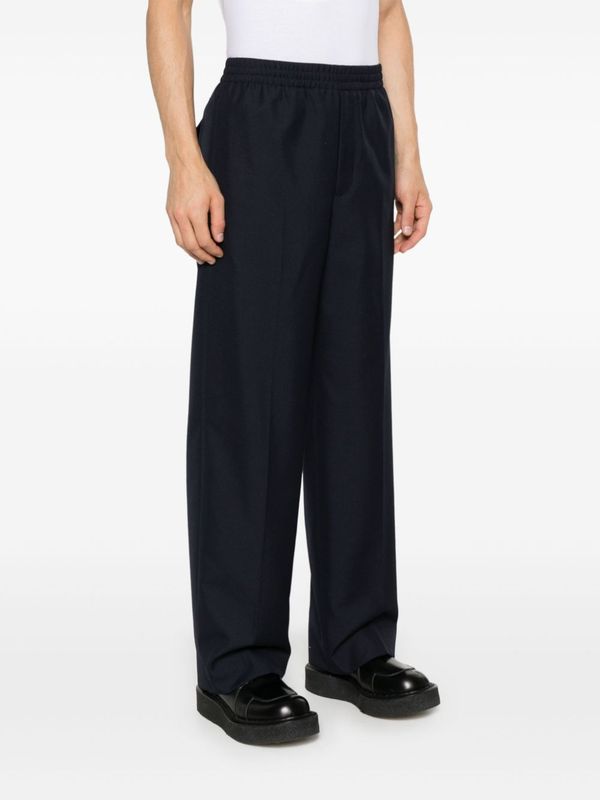 Wool Blend Twill Pants