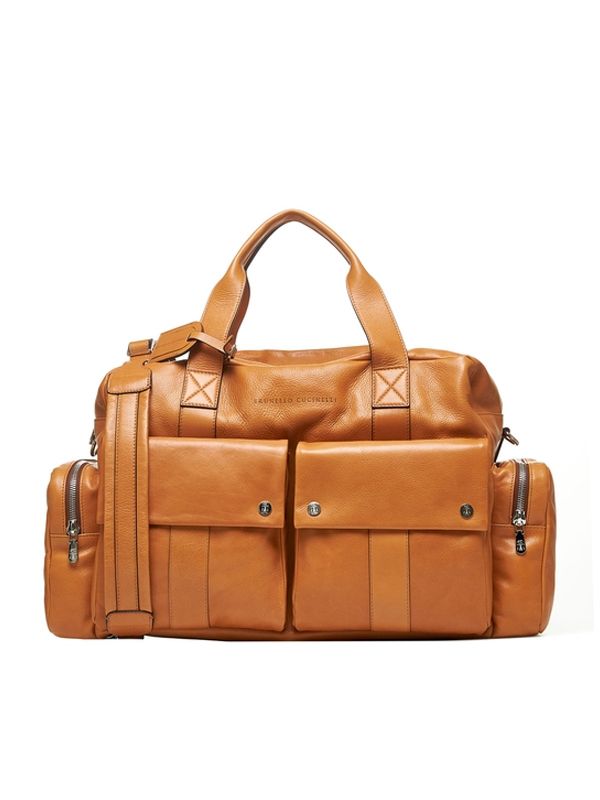 Brown Leather Tote Bag