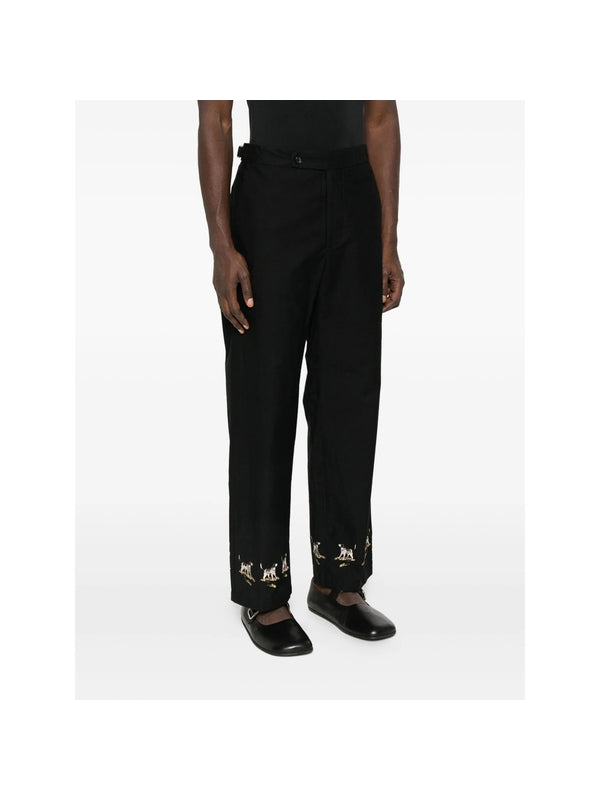 Bode Black Trousers