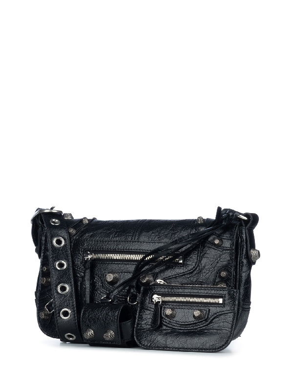 Arena Lambskin Le Cagole Man
  Flap Bag XS