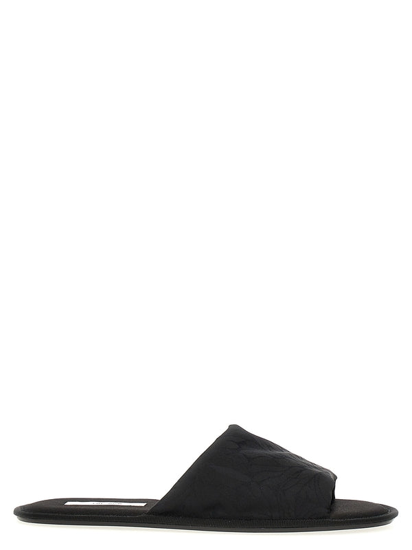 The Row Black Slides