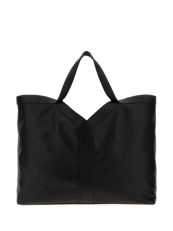 Y Maxi Black Tote Bags
