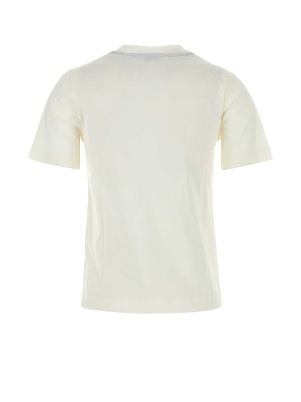 Burberry White Half Sleeve
