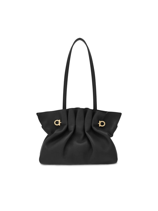 Piercing Gancini Small
  Shoulder Bag
