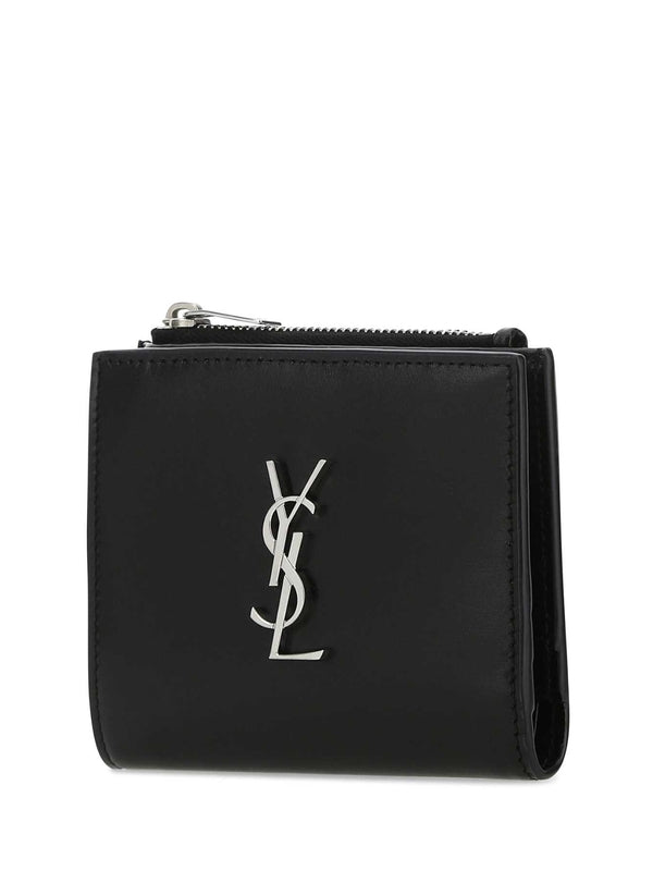 Saint Laurent Black Wallets