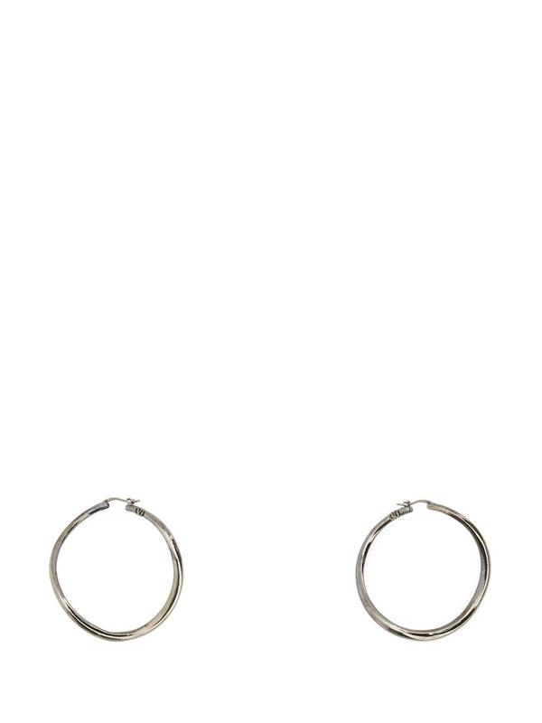 Round Hoop Earrings