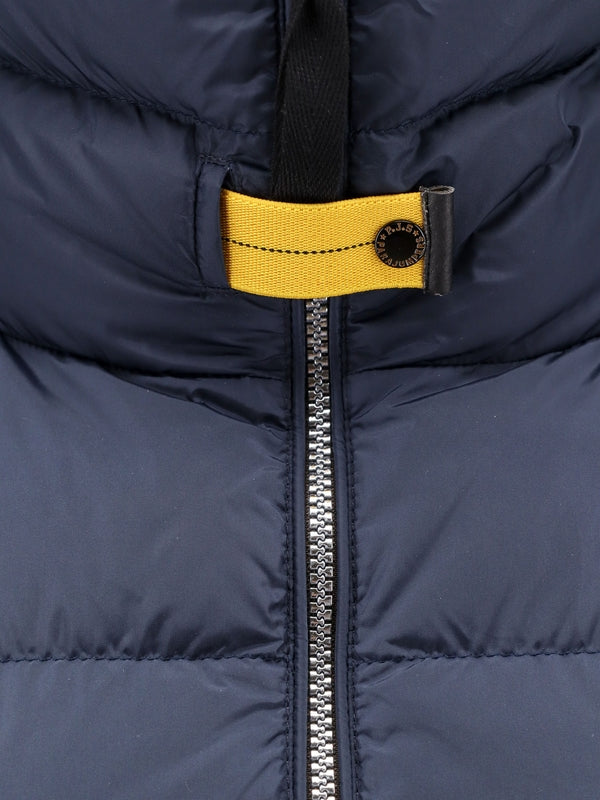 High Neck Quilted Nylon Puffer