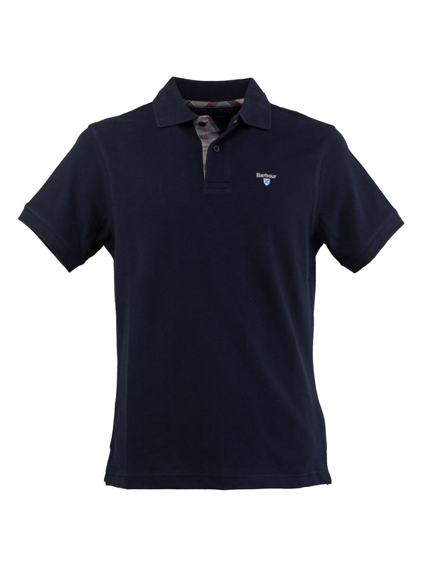 Barbour Navy Polo Shirts