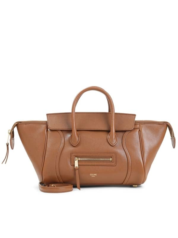 New Luggage Leather Small Tote Bag