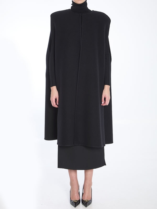 Wool Cashmere Cape