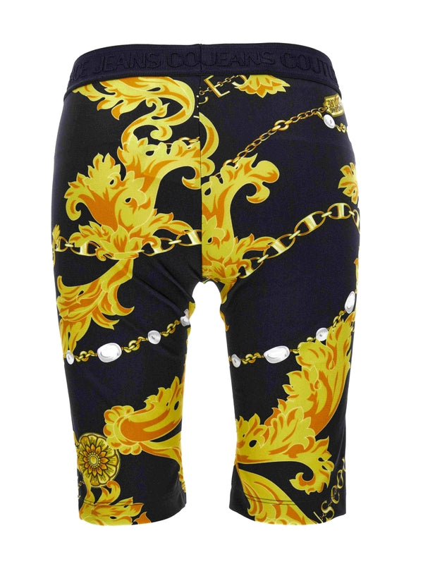 Logo Band Printing Leggings Shorts