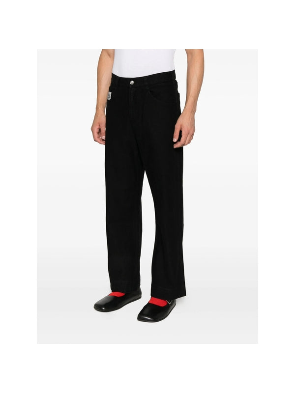 Bode Black Denim Pants