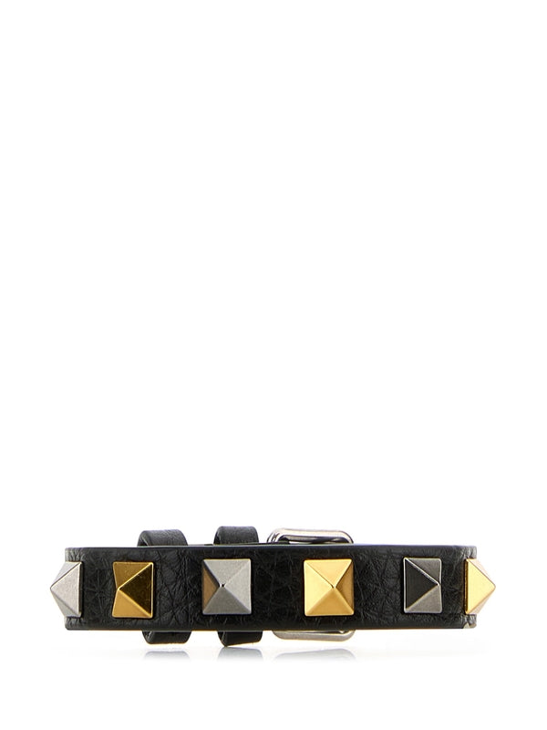 Rockstud Leather Bracelet