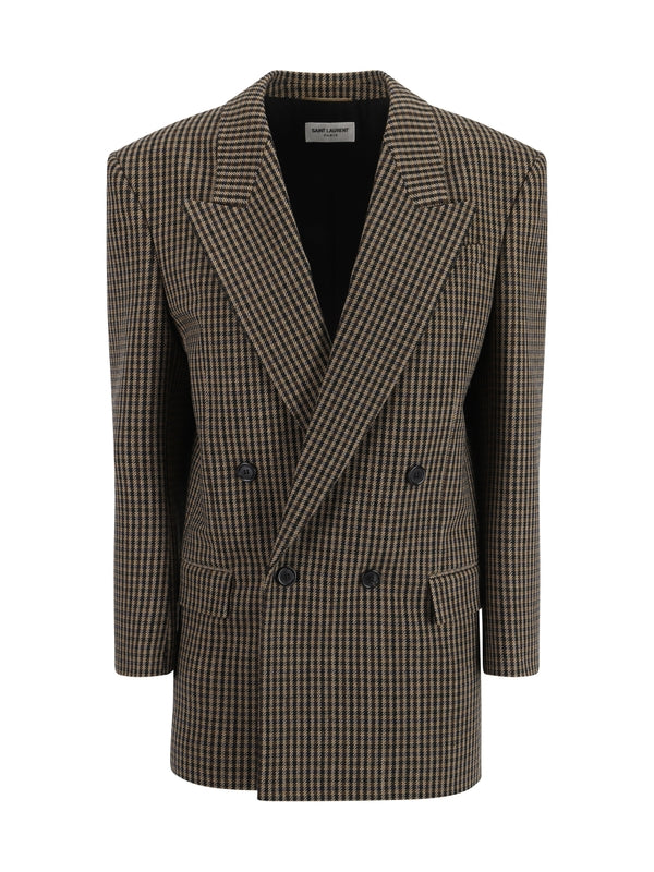 Wool Blend Tailored Jacket