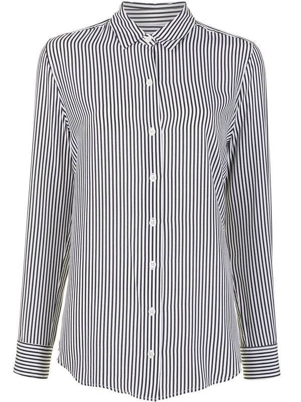 Stripe Silk Shirt