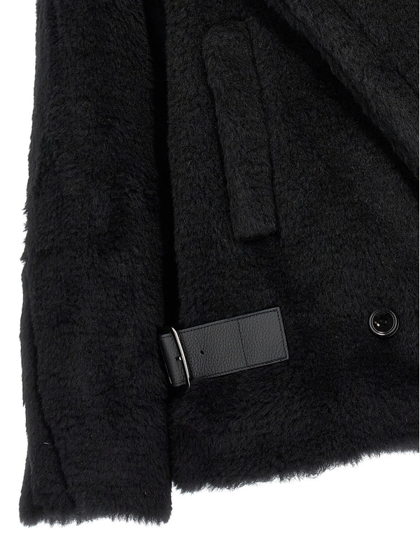 Side Strap Shearling Jacket