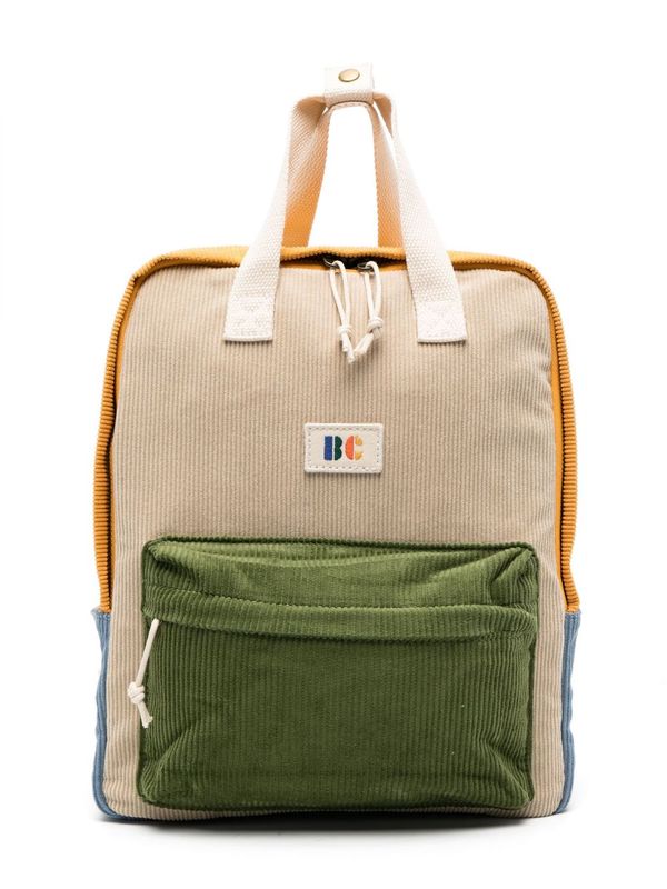 Corduroy Colorblock Backpack