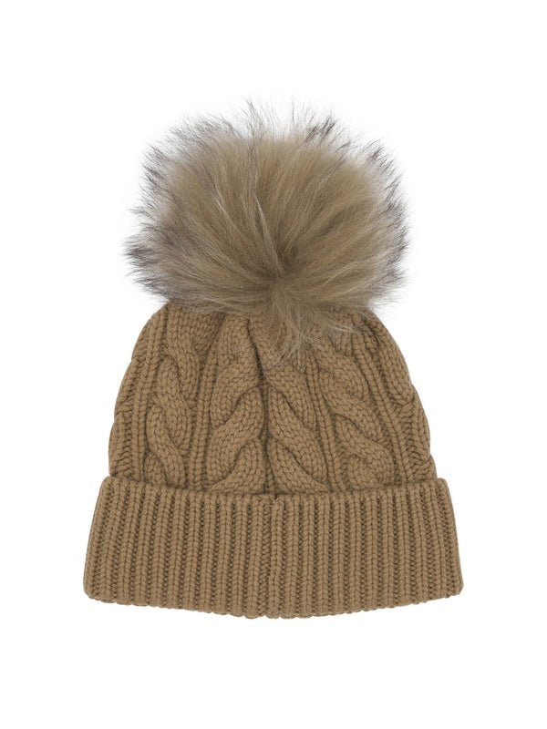 Moncler Beige Beanies