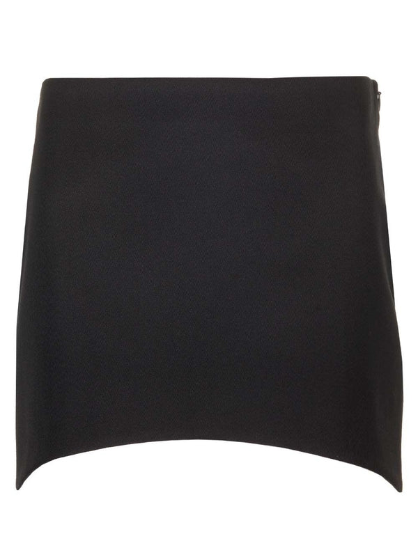 Wool Mini Skirt