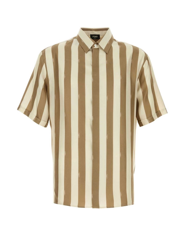 Stripe Silk Shirt