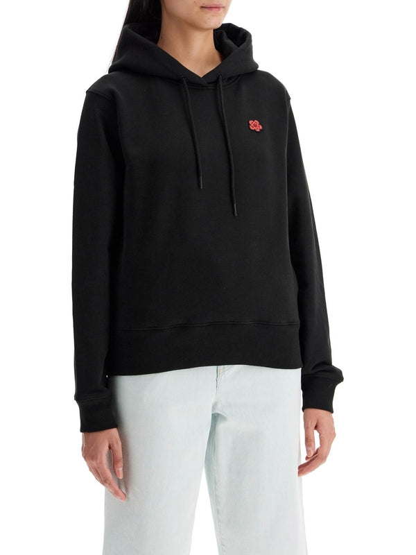 KENZO - Bokeh Flower Cotton Hoodie - Jente