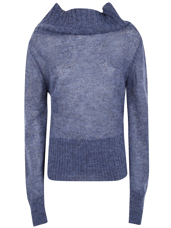 SOFRE High Neck Wool Blend Knit