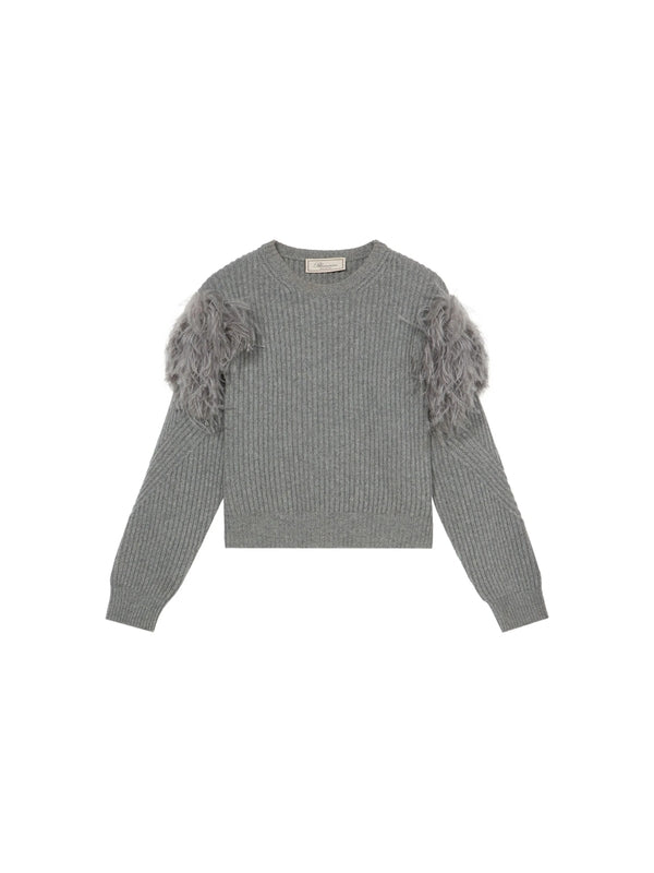 Blumarine Grey Knitted