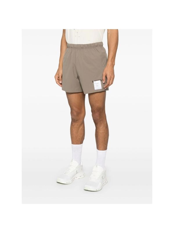 Logo Patch Waist Banding Shorts