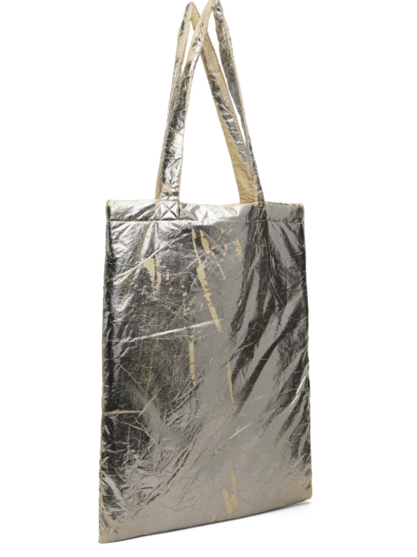 Rick Owens Silver Tote Bags