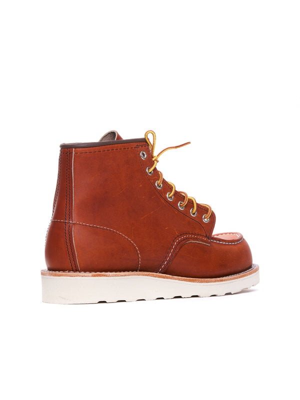 Red Wing Brown Lace-Up Boots