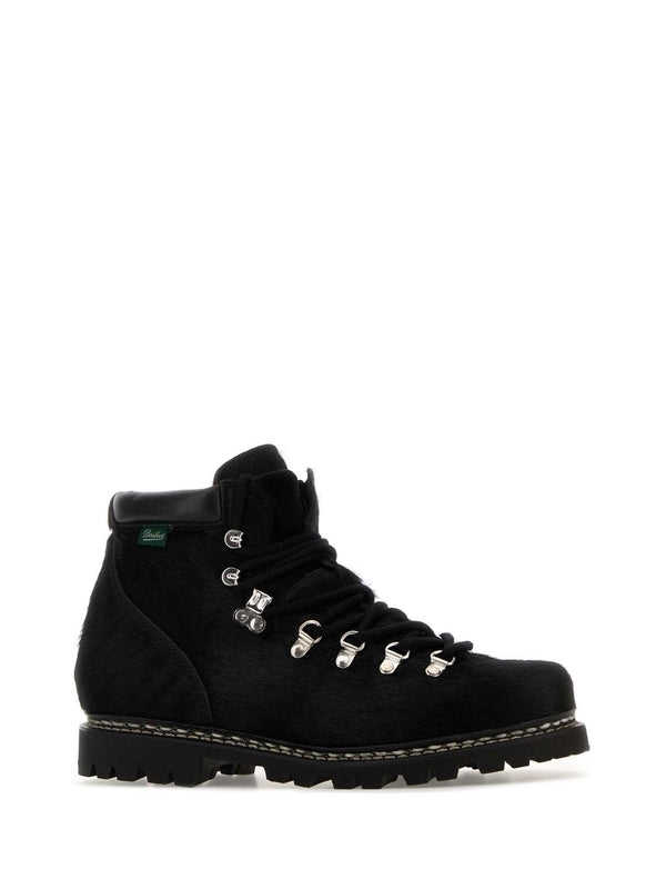 Junya Watanabe Black Lace-Up Boots