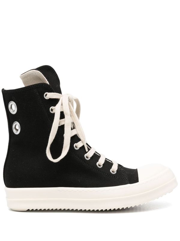 Canvas Zipper
  High-Top Sneakers