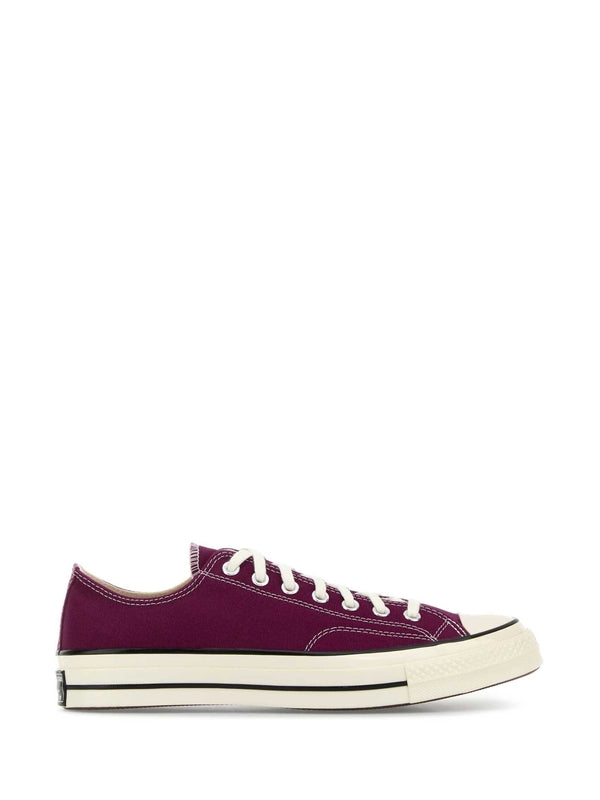 Converse Purple Low Top Sneakers