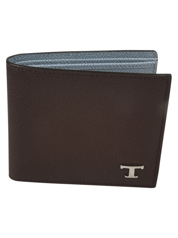 T Timeless Leather Bi-fold Wallet