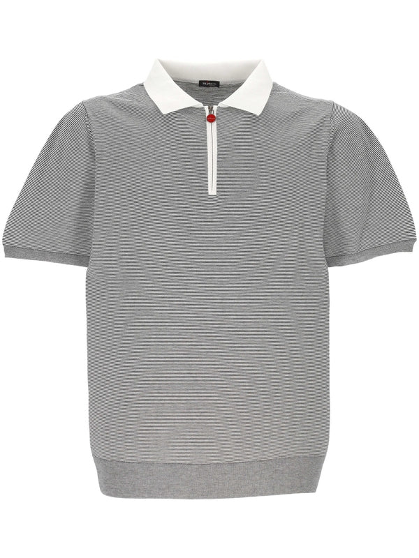 Kiton Grey Polo Shirt