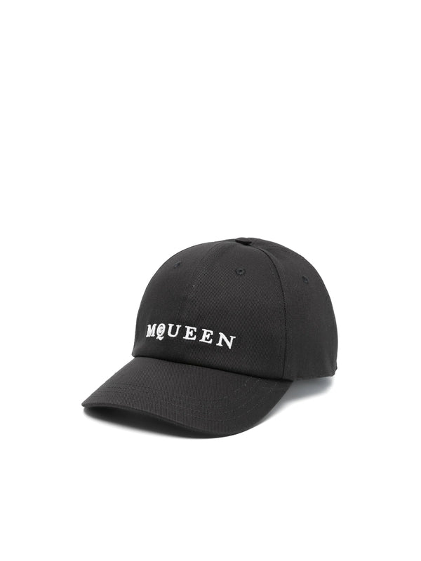 Alexander Mcqueen Black Cap