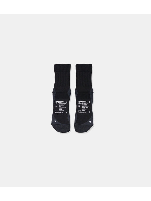 Satisfy Black Socks