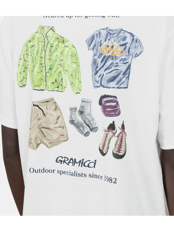 Gramicci White Half Sleeve