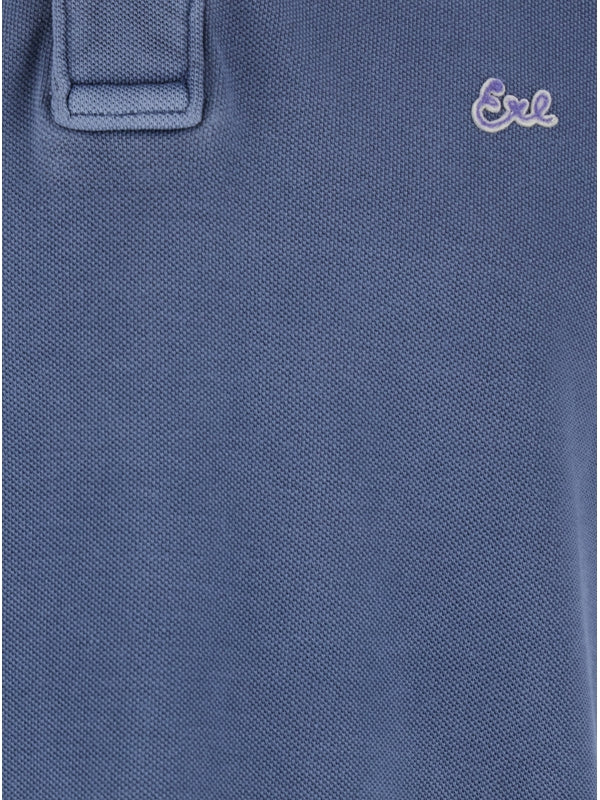 Chest Logo Cotton Polo Shirt