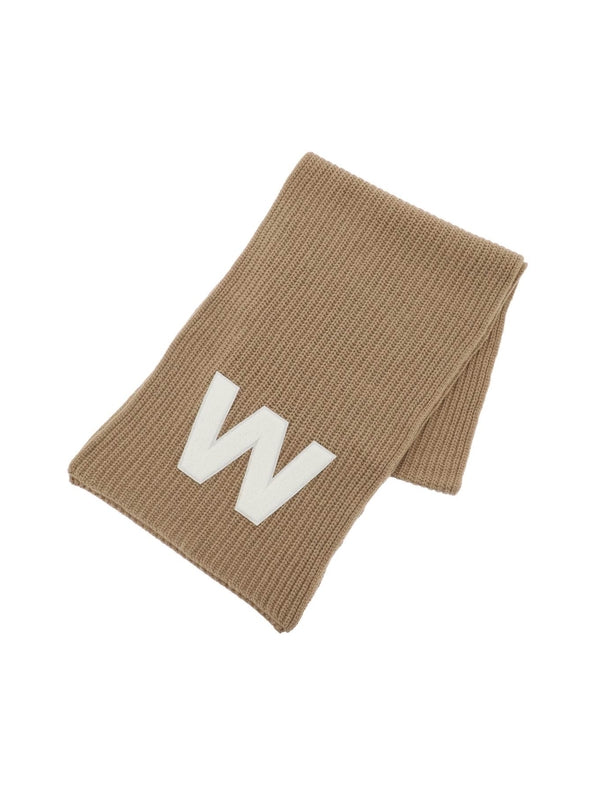 Bardies Logo Patch Wool Muffler