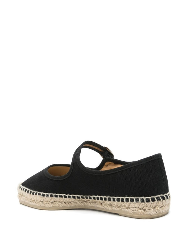 Castaner Black Flat Shoes