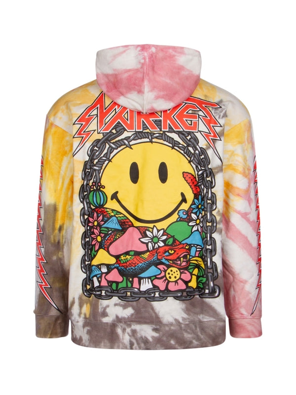 Tie-dye Print Pocket Hoodieie