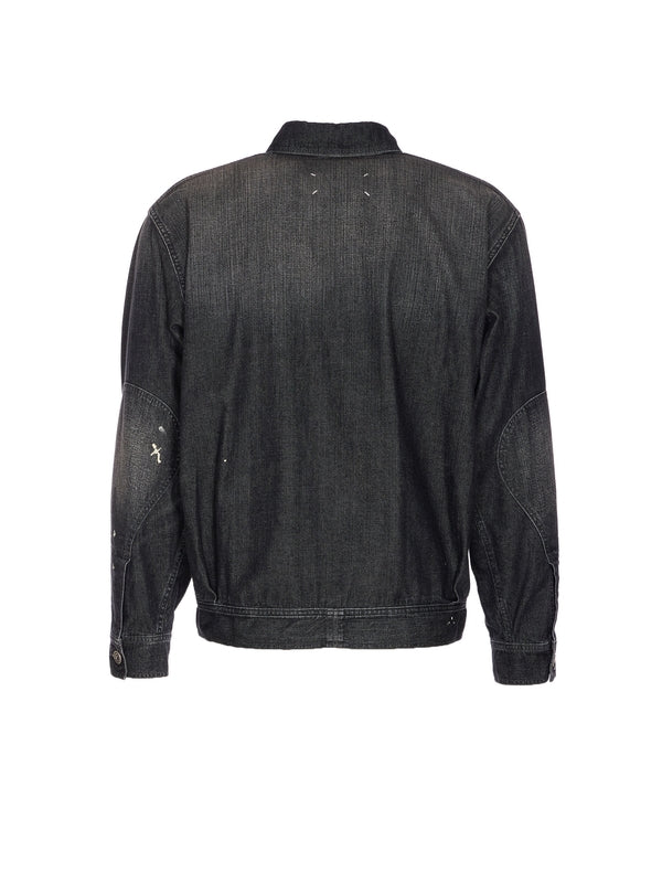 Maison Margiela Black Trucker Jacket